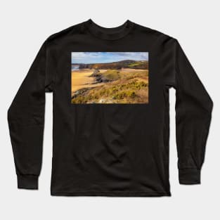 Three Cliffs Bay, Gower Long Sleeve T-Shirt